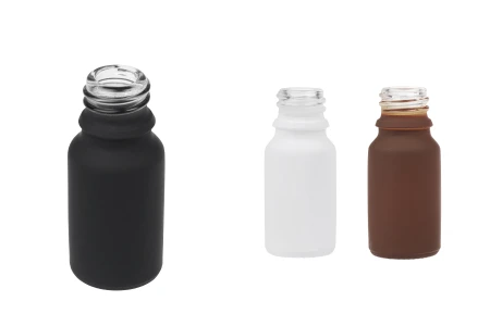 Staklena bočica od 10 mL za etarska ulja sa PP18 grlom u različitim bojama, gumirana-slika_proizvoda