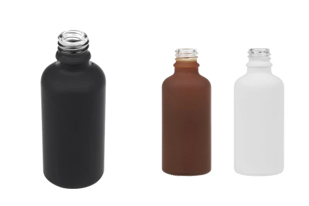 Staklena bočica od 50 mL za etarska ulja sa PP18 grlom u različitim bojama, gumirana-slika_proizvoda