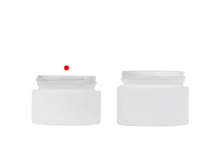 Staklena teglica za kremu 30 mL - bez zatvarača, gumirana u više boja-grupa_slika