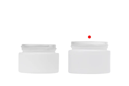 Staklena teglica za kremu 50 mL - bez zatvarača, gumirana u više boja-grupa_slika