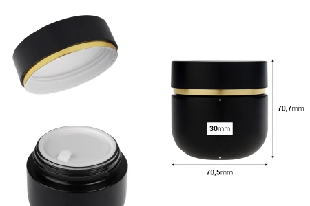 Стаклена тегла од 100 мл са поклопцем (са унутрашњом заптивком) и пластичном заптивком-dimenzije_slike