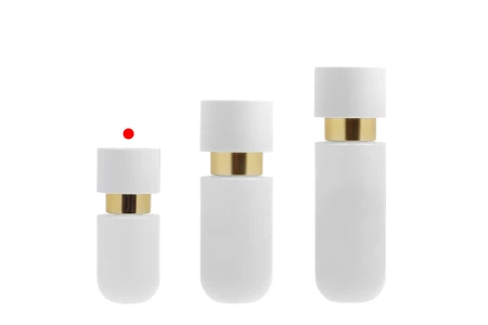 Staklena bočica 30mL sa zlatnom pumpicom za kreme-grupa_slika