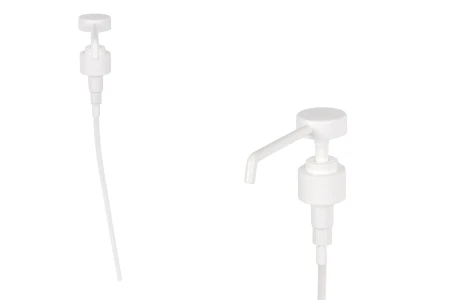 Plastična bela pumpica 28/410 sa sigurnosnim mehanizmom-slika_proizvoda