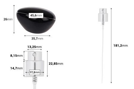 Set - aluminijumski sprej i zeleni okrugli zatvarač (mali) za bočice sa grlom 15/400-dimenzije_slike