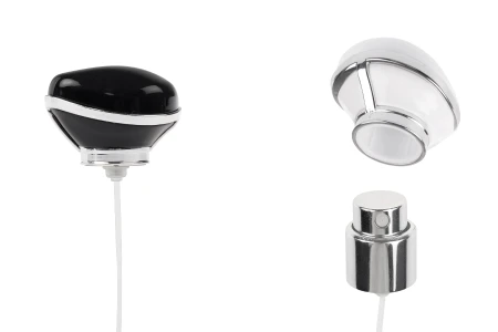 Srebrni sprej sa luksuznim poklopcem za parfemske bočice sa sigurnosnim Crimp zatvaranjem od 15 mm-slika_proizvoda