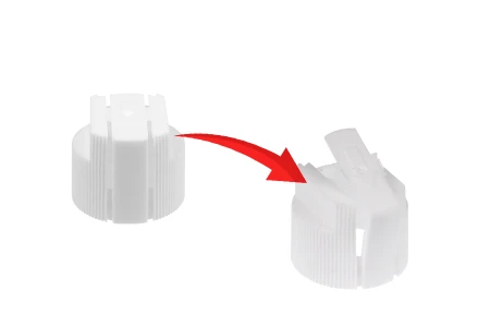 Plastični sigurnosni zatvarač za doziranje za bočice sa grlom od 20 mm - 50 kom-grupa_slika