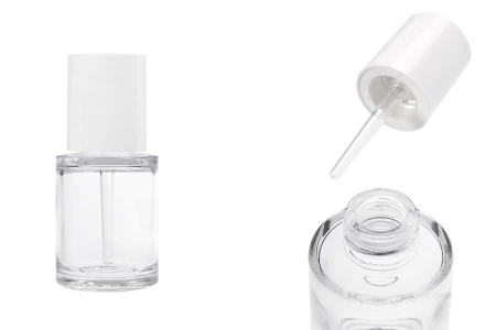 Plastična (PETG) bočica 30mL sa belom pipetom sa dugmetom (providna)-slika_proizvoda