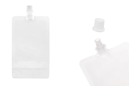 Providna DoyPack kesica za tečnost od 250ml sa belim plastičnim zatvaračem – 50 kom-slika_proizvoda