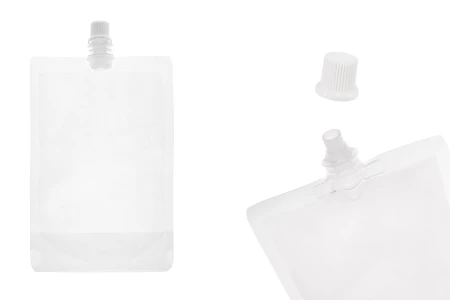 Providna DoyPack kesica za tečnost od 380ml sa belim plastičnim zatvaračem – 50 kom-slika_proizvoda
