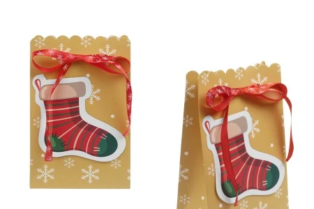 Božićne papirne poklon kese dimenzija 120x70x185 mm - 20 kom-slika_proizvoda