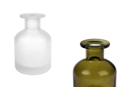 Staklena flašica 150 mL, peskirana ili maslinasto zelene boje-1