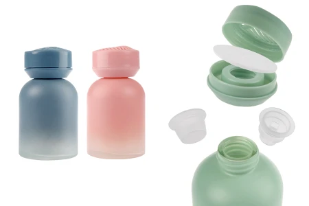 Staklena bočica za osveživač vazduha u automobilu, 120 mL sa poklopcem, čepom i upijajućom zaptivkom-slika_proizvoda