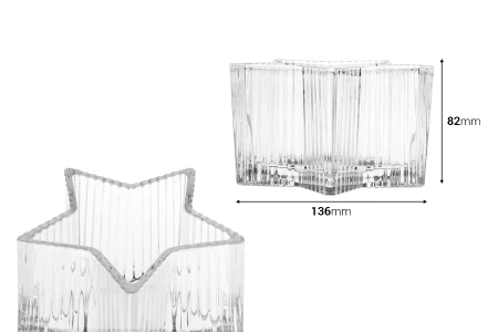 Staklena providna dekorativna posuda 136x82 mm za sveću-dimenzije_slike