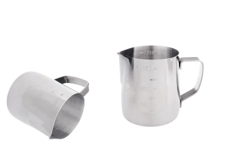 Posuda od nerđajućeg čelika (Inox) sa menzurom i drškom 350mL-slika_proizvoda