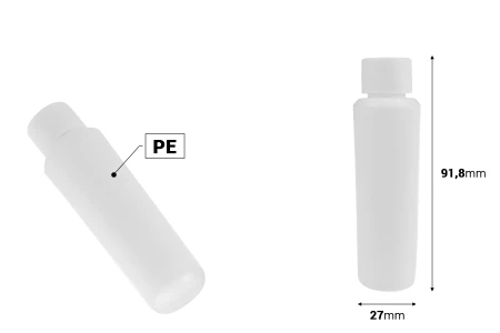 Zamenska unutrašnja bela bočica sa belim zatvaračem za šifru 23-2619-dimenzije_slike