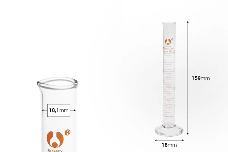 Staklena menzura 20mL-dimenzije_slike