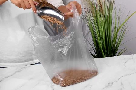Plastična providna kesa 220x410 mm - 100 kom na rolni-3