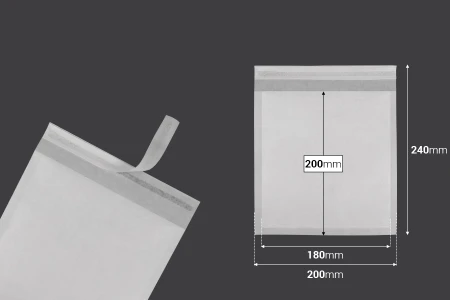 Papirna koverta 200x200 mm sa samolepljivim zatvaranjem - 100 kom-2