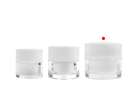 Akrilna teglica od 50mL sa belim zatvaračem, spatulom i plastičnim međupoklopcem-grupa_slika