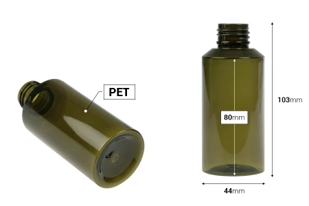 PET flaša 100mL (PP24) u raznim bojama-dimenzije_slike