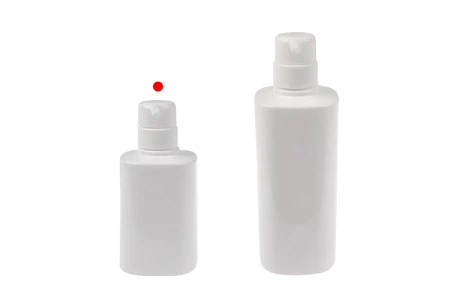 Plastična PET boca od 300 mL u beloj boji sa pumpicom (PP32)-4