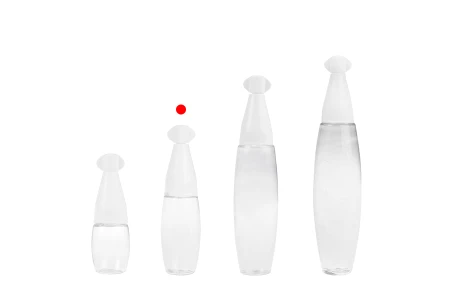 Plastična providna bočica 10mL sa uskim vrhom i navojnim zatvaračem - 50 kom-grupa_slika