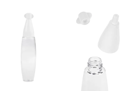 Plastična providna bočica 20mL sa uskim vrhom i navojnim zatvaračem - 50 kom-slika_proizvoda