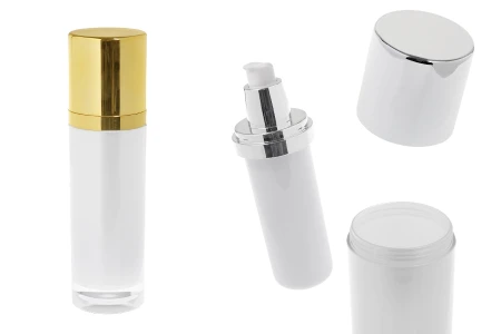 Luksuzna akrilna dopunjiva bočica od 100 mL sa pumpicom za kremu i zatvaračem-slika_proizvoda