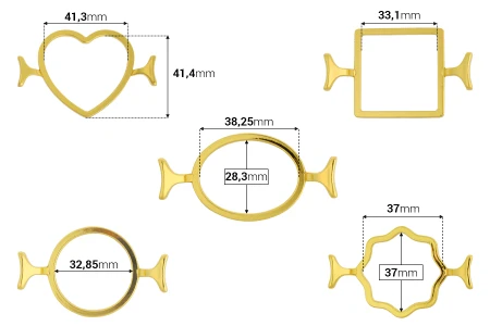 Metalni kalup za voštani pečat 25 mm-dimenzije_slike