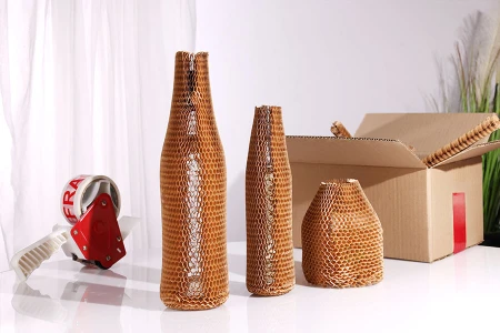 Elastična zaštitna futrola od saćastog papirnog materijala za boce dužina 215 mm - 20 kom.-grupa_slika