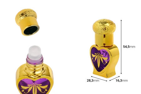 Bočica za parfem od 5 ml u arapskom stilu, sa roll om aplikatorom-dimenzije_slike