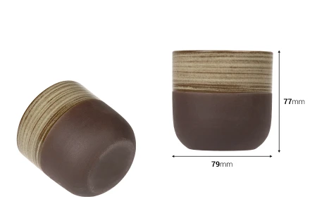 Dekorativna posuda 100x95 mm od cementa, za sveću ili cveće-dimenzije_slike
