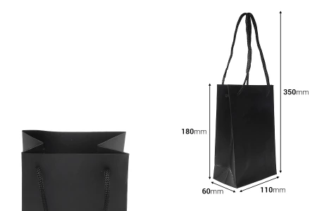 Papirna poklon kesa 110x60x180mm - 20 kom-dimenzije_slike