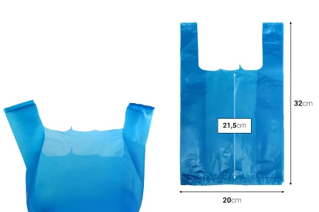 Plastična plava kesa 20x32cm - 100 kom-dimenzije_slike