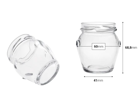 Staklena tegla 106mL Orcio*-dimenzije_slike