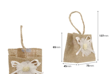 Ručno izrađene platnene vrećice 75x45x65mm - 12 kom-dimenzije_slike