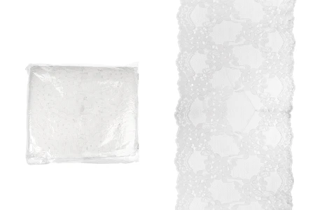 Elastična mekana najlonska čipka, širine 225mm - komad je 10 metara-slika_proizvoda