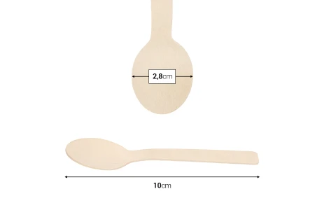 Kašičice od bambusa 10 cm - 100 kom-dimenzije_slike