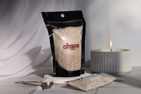 Aluminijumske DoyPack kesice sa zipom, crnom zadnjom i transparentnom prednjom stranom, ovalnim dnom i sa mogućnošću termo zatvaranja 100x30x150mm - 100kom-grupa_slika