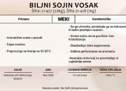 Biljni sojin vosak u obliku pastila - kutija od 20 kg