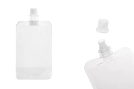 Providna DoyPack kesica za tečnost od 100ml sa belim zatvaračem – 50 kom-slika_proizvoda