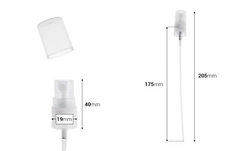 Plastični providni sprej 18/410 sa providnim zatvaračem-dimenzije_slike