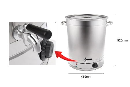 Mašina za topljenje voska-dimenzije_slike