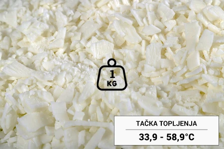 Meki biljni sojin vosak u obliku pahuljica - 1 kg-1