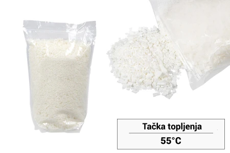 Mešavina sojinog i kokosovog voska (čvrsti) - 1kg-1
