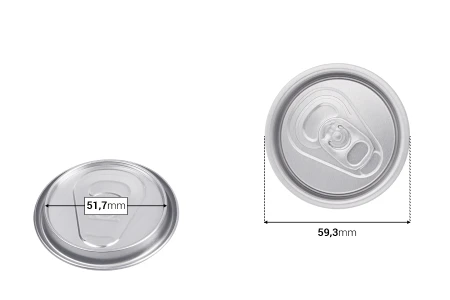 Aluminijumski zatvarač (mali otvor) za plastične limenke 21-75- (zahteva upotrebu mašine za zatvaranje) - 50 kom-dimenzije_slike