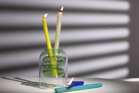 Komplet za izradu sveća - sveće od pčelinjeg voska u raznim bojama (10 listova)-grupa_slika