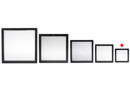 Plastični ram za izlaganje proizvoda 67x20x67 mm sa folijom - 10 kom-6
