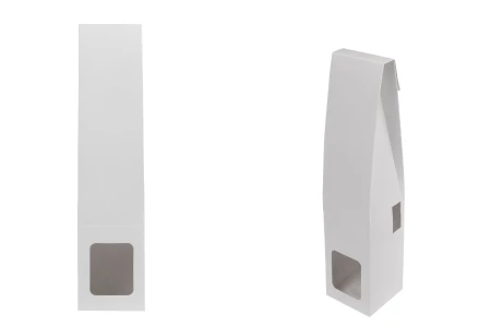 Bela papirna kutija 60x60x260 mm za bočice osveživača prostora sa mestom za štapiće - 20 kom-1