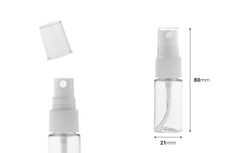 PET flašica 10mL sa sprejom u dve boje i zatvaračem - 12 kom-2